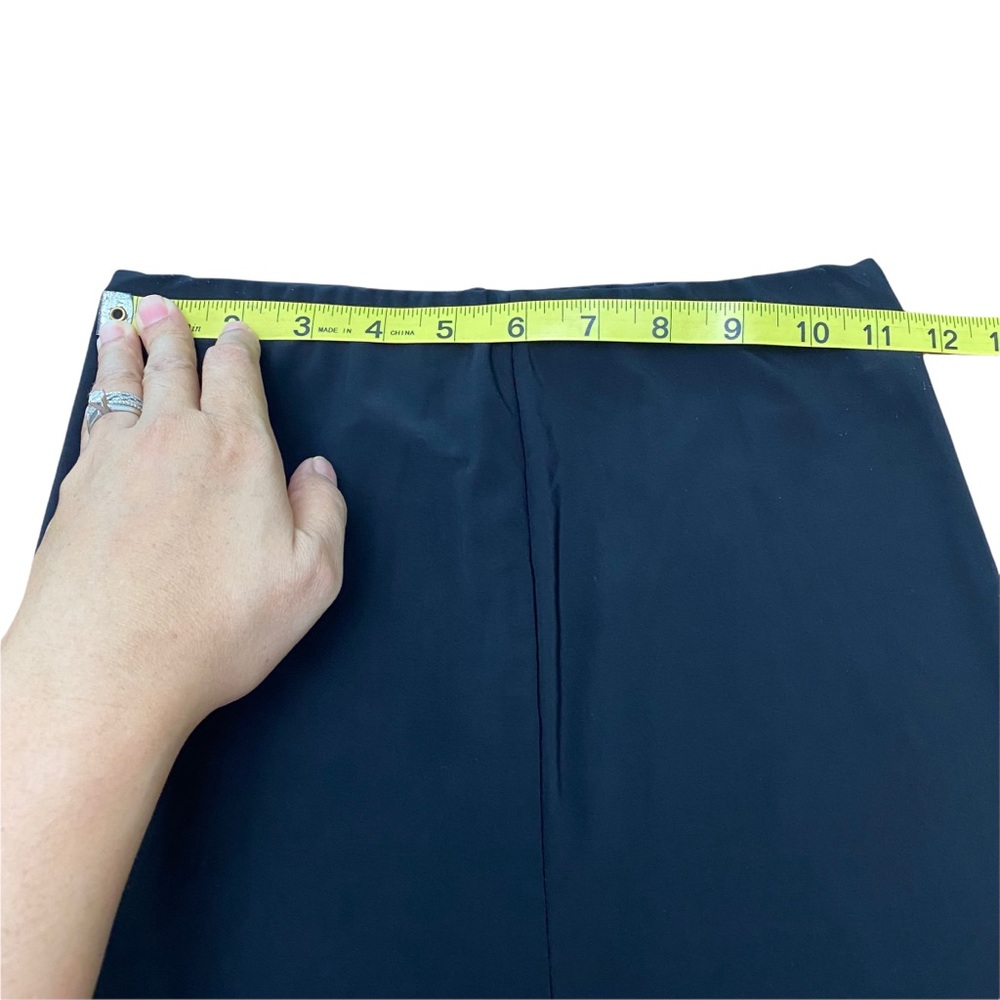 Pretty Little Thing Women's S 2 Ribbed Bike Shorts Bella Black Slinky High Waist - Picture 7 of 9
